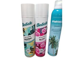 (2) Batiste Instant Refresh Dry Shampoo and (1)‎ Bombshell Dry Shampoo